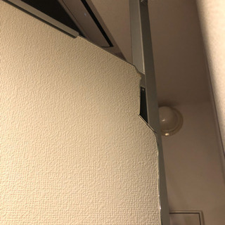 両面ミラー　難あり　幅60 突っ張り　間仕切りの画像