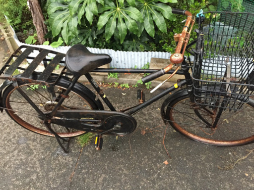 値下げします。昭和レトロ自転車　　倉庫保管です。