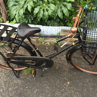 値下げします。昭和レトロ自転車　　倉庫保管です。の画像