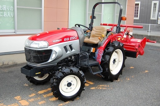 ★鳥取 ヤンマー 20馬力 トラクター パワステ/UFO/倍速/バックアップ/耕深/逆転 81h 爪新品交換済み 自社配送可（地域限定） 引き取り歓迎