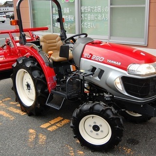 ★鳥取 ヤンマー 20馬力 トラクター パワステ/UFO/倍速/バックアップ/耕深/逆転 81h 爪新品交換済み 自社配送可（地域限定） 引き取り歓迎の画像