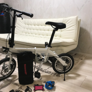 値下げしました。City Commuの14インチ折りたたみ自転車