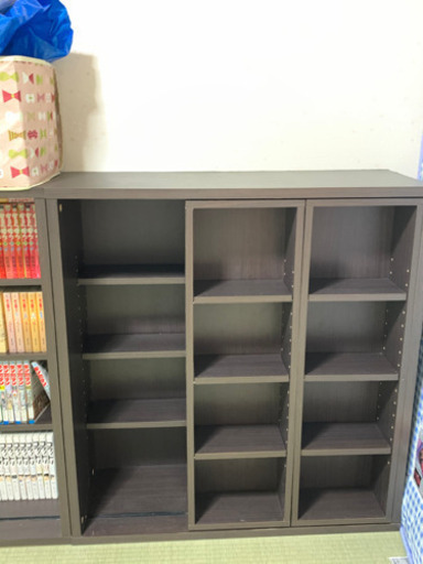 スライド式本棚