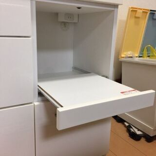 ニトリキチン食器棚(ホワイト)