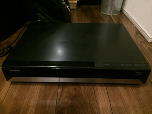 東芝REGZA40インチテレビ  黒  ブルーレイDVDデッキ付き