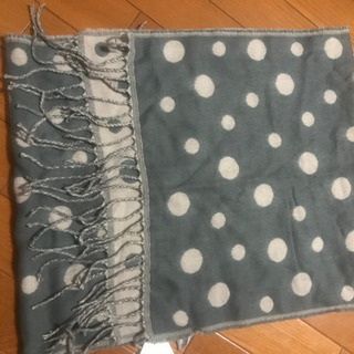 ドット柄ストール　マフラー🧣