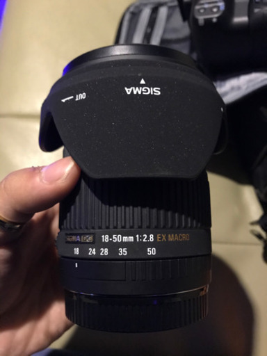 SIGMA 18-50 f2.8  Canonマウント