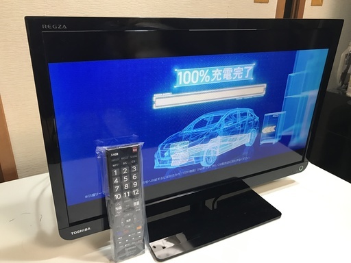 【美品】デジタルハイビジョン液晶テレビ 23型 TOSHIBA 管理番号24 (送料無料)