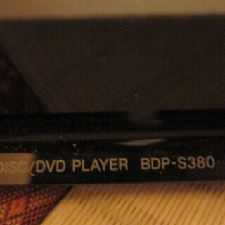 【中古】ソニー　ブルーレイディスク DVDプレイヤー BDP-S380　SONY　2012年製　ブルーレイプレイヤーの画像