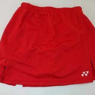 美品☆YONEXヨネックス☆スコート☆赤