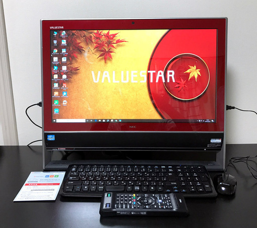 ☆ 地デジ ブルーレイ 一体型 VN770/J Core i7-第3世代 超大容量HDD 3TB Windows10 ヤマハスピーカー