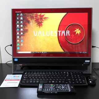 ☆ 地デジ ブルーレイ 一体型 VN770/J Core i7-第3世代 超大容量HDD 3TB Windows10 ヤマハスピーカー
