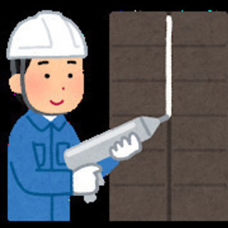 新築住宅の、室内での内装のお仕事です。（シニアが活躍しています！）
