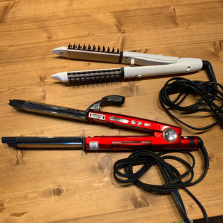 2way ヘアアイロン 海外対応の画像