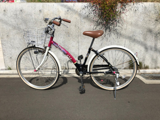 ジュニア自転車 marukin 24インチ シングルスピード Star escort 241-F （スターエスコート 241-F）リモ