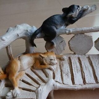 猫の置物 インテリア小物の画像
