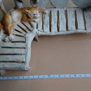 猫の置物 インテリア小物の画像