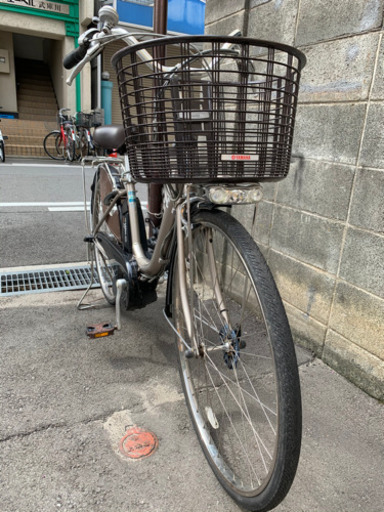 電動自転車ヤマハPAS26インチ リチウムイオンS シルバー系★早い者勝ち★