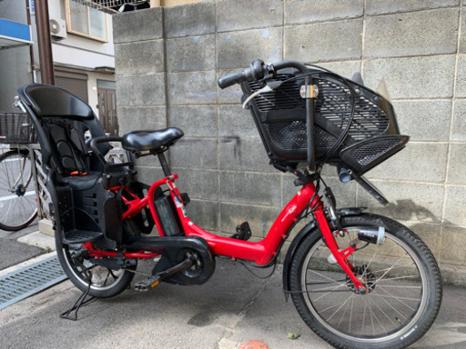 電動自転車ヤマハＫiss mini 20インチ8.7Ah 子供乗せタイプ★早い者勝ち