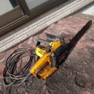 値下げしました！お届けも可 RYOBI チェーンソー 延長コード付き
