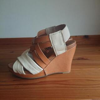 ウェッジソールfxaFERRIRAサンダル size35 +３足🍀値下げしました🍀の画像