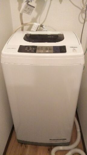 【美品】2017年製 日立 HITACHI 洗濯機 ５㎏