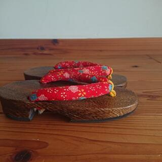 軽い桐下駄 19センチ🍀の画像