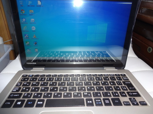 タッチパネル液晶小型ノートPC　N51/NG　東芝製　※売却済〆切