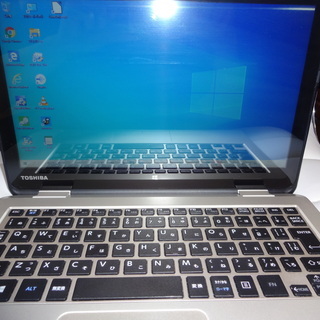 タッチパネル液晶小型ノートPC　N51/NG　東芝製　※売却済〆切