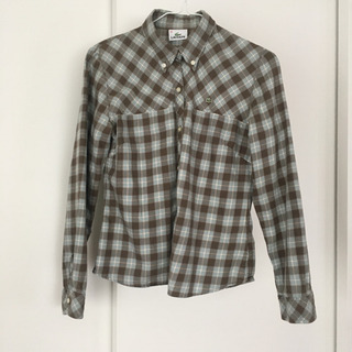 LACOSTE　長袖　チェックシャツ