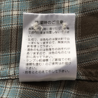 LACOSTE　長袖　チェックシャツの画像