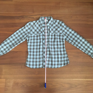 LACOSTE　長袖　チェックシャツの画像