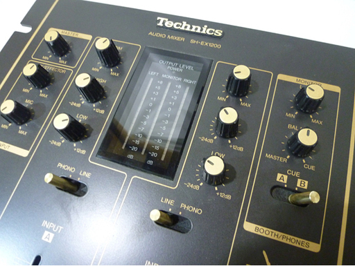 Technics テクニクス SH-EX1200 DJ用オーディオ・ミキサー