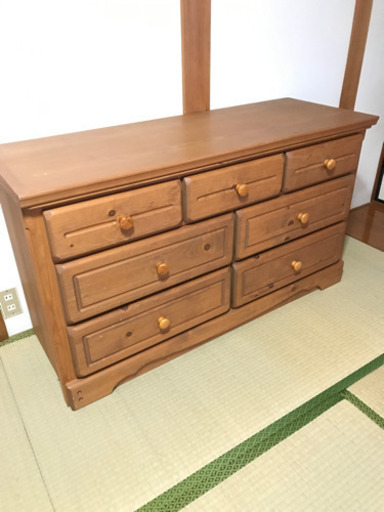 カントリー家具『高級洋服タンス』10万円で購入