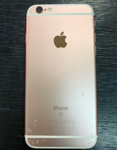 【SIMフリー】iPhone6s 64gb ローズゴールド バッテリー新品