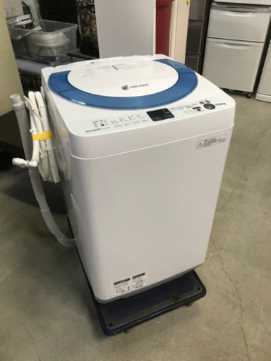 キズあり激安！SHARP 全自動電気洗濯機 ES-GE70N 7.0kg洗い 2013年製