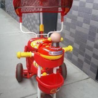 取引中　アンパンマン三輪車