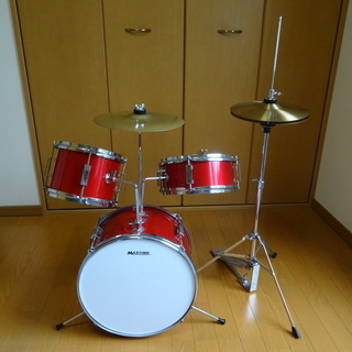 ジュニアドラムセット＋オリジナルハイハットシンバル