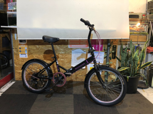 20インチ 6段変速　折りたたみ自転車