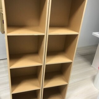 【内1個を別ページで再出品中】4段 棚（カラーボックス） 1-2個 無料の画像