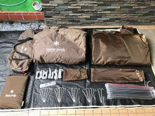 スノーピーク ランドブリーズ6 現行モデル《グランドシート付き》