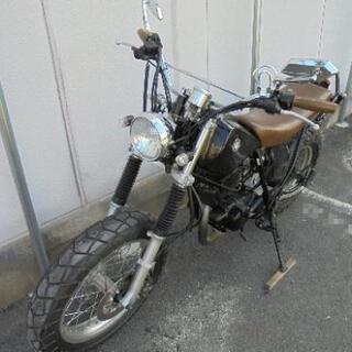 【美車】TW200 ヤマハ カスタム 黒 ブラック 低走行車