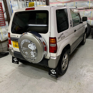 パジェロミニ  2WD 検査R2.7まで　スヌーピーエディションの画像
