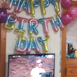 誕生日 風船 HAPPY BIRTHDAY