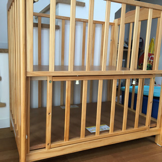 小さめベビーベッド(10/24まで！)の画像