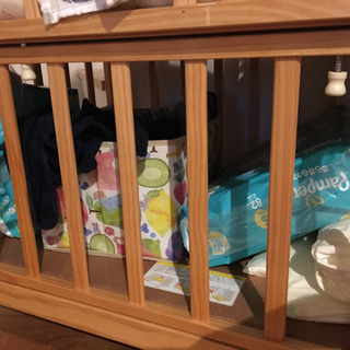 小さめベビーベッド(10/24まで！)の画像