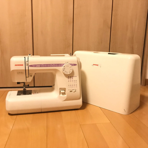 ★家庭用ミシン ジャノメ TYPE 360 ミシン JANOME 取りに来てくださる方