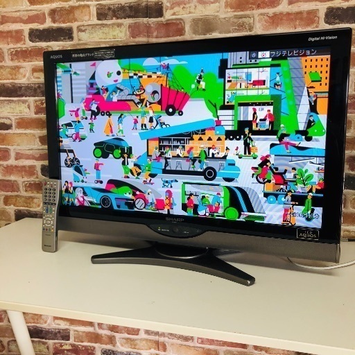 即日受渡可‍♀️ SHARP LED AQUOS 亀山モデル 32型 液晶テレビ 10500円
