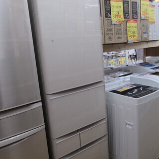 東芝　冷蔵庫　GR-P41GXV　2018年式　411Lの画像