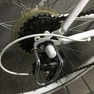 オールホワイト クロスバイク 受渡決定済み